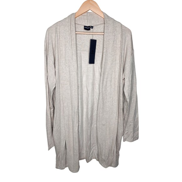 Mono B fleece longline open front cardigan size 2XL - Picture 2 of 11